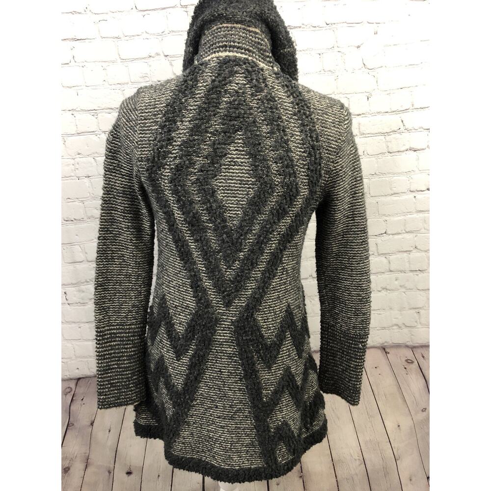 $128 Anthropologie ANGEL OF THE NORTH Equinox Cardigan Sweater Wool Blend Sz XS - Picture 5 of 10